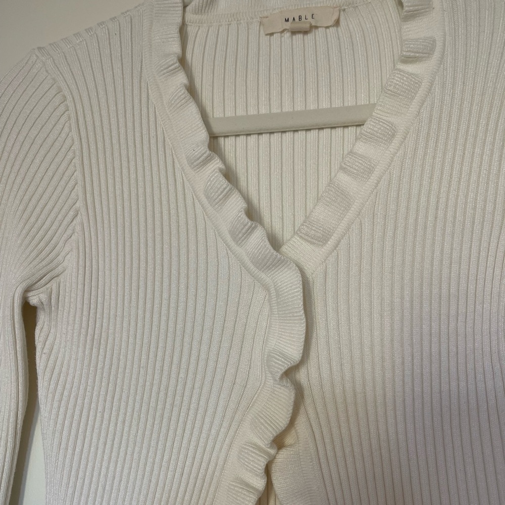 Mabel Ribbed Cardigan - Picture 3 of 3